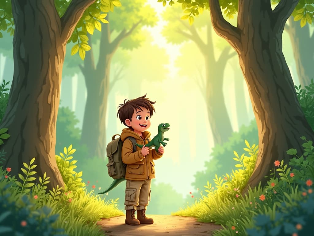 Nathan's adventure illustration